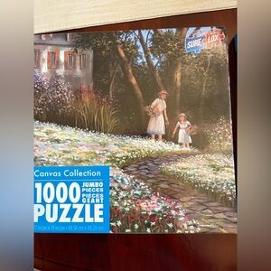 Canvas Collection 1000 Piece Puzzle - Scenic Garden Path
